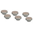 Thermal Grizzly DeltaMate Plug - Nickel Mate (Pack 6) image number null