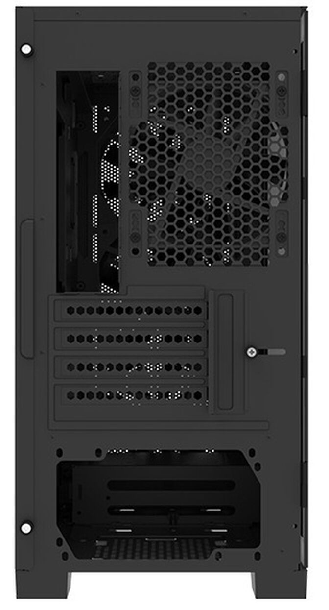 Caja Micro-ATX Montech AIR 100 Lite Vidrio Templado Negro image number 2