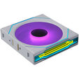 Ventilador Lian Li UNI FAN SL120 Infinity FLEX Wireless Blanco 120mm (Pack 3) image number null