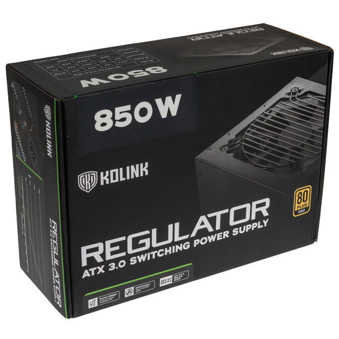 Fuente Kolink KL-R850FG PSU. Gen5. Gold image number 7