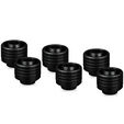 Thermal Grizzly DeltaMate Fitting - ST16 Negro (Pack 6) image number null