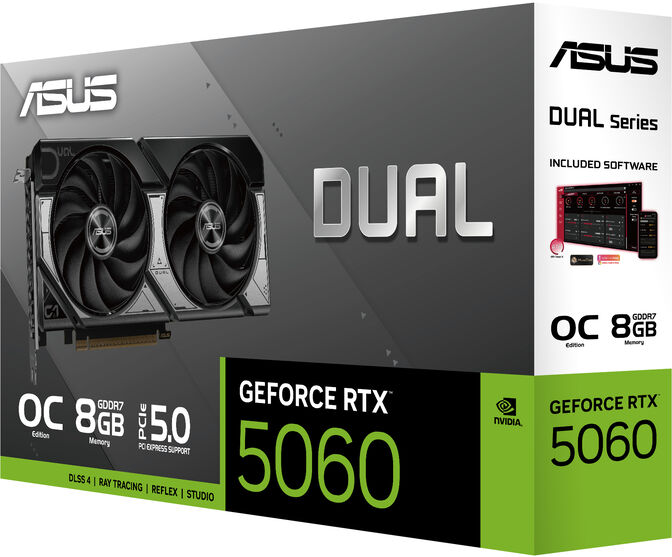 Tarjeta Gr&aacute;fica Asus GeForce&reg; RTX 5060 Dual OC 8GB GDDR7 DLSS4 image number 14