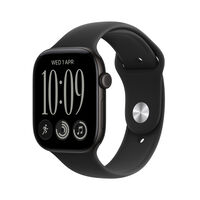 Smartwatch Apple Watch Series 12 GPS + Cellular 46mm Black Aluminium Case with Black Sport Band - M/L
