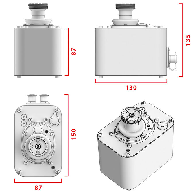 Base para Flightstick VIRPIL Controls MongoosT-50CM3 image number 5