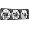 Ventilador Corsair iCUE Link RX360 II Unified Frame Negras RGB PWM Triplo Ventilador 120mm (360mm) HUB image number null