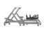 Soporte Next Level Racing Universal Seat Brackets image number null