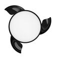 Ventilador de Techo Cecotec EnergySilence Aero 4280 Invisible Negro image number null