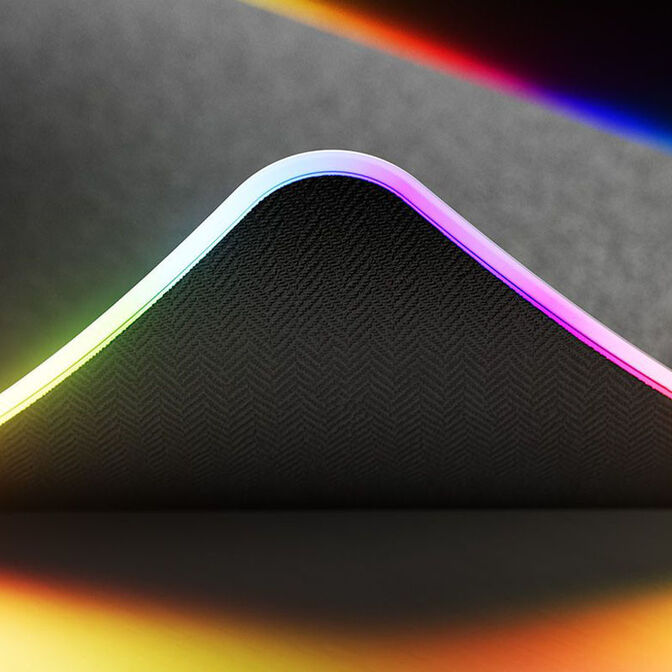 Alfombrilla Hyte CNVS Intense Play Mat qRGB Negro image number 3