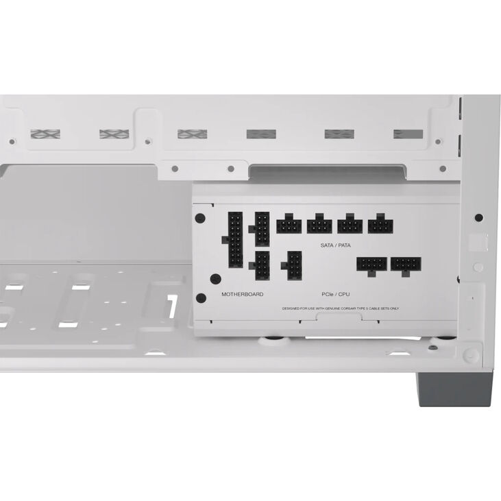 Fuente Alimentación Modular Corsair RMx Shift Series RM750x 750W 80 Plus Gold Blanca image number 6