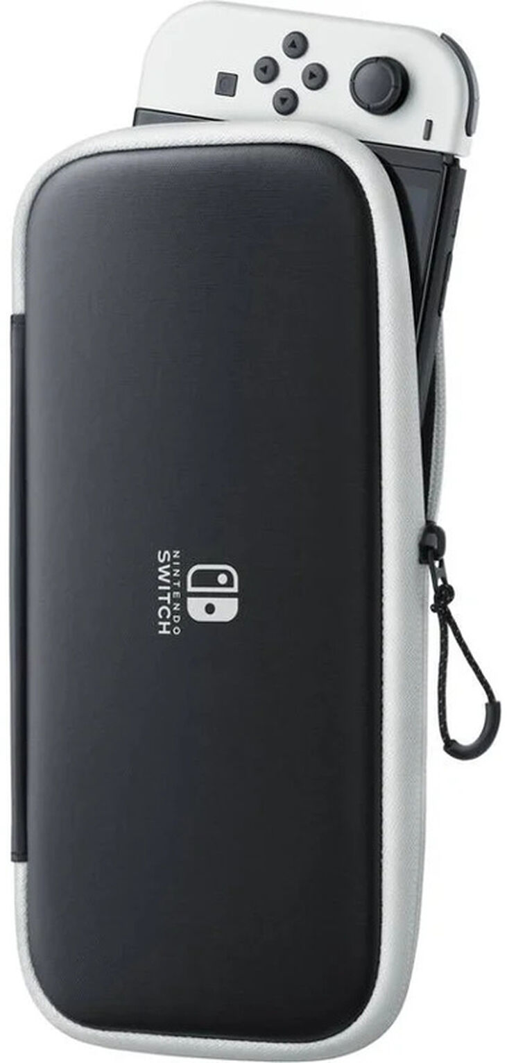 Bolsa Negra y 2 Protectores de Pantalla para Nintendo Switch OLED image number 1