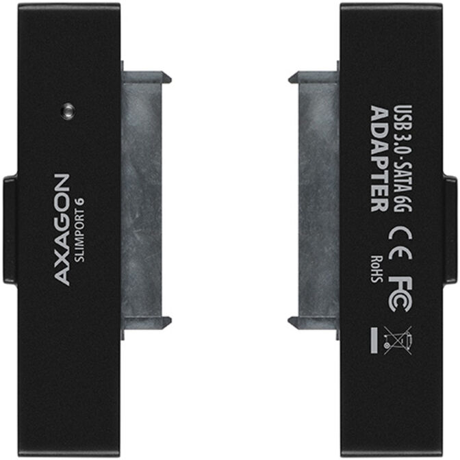 Adaptador AXAGON ADSA-1S6 SLIMPort6, USB 3.0, 2,5" SSD/HDD, SATA 6G - Caja Inclu&iacute;da image number 2