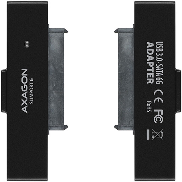 Adaptador AXAGON ADSA-1S6 SLIMPort6, USB 3.0, 2,5" SSD/HDD, SATA 6G - Caja Incluída image number 2