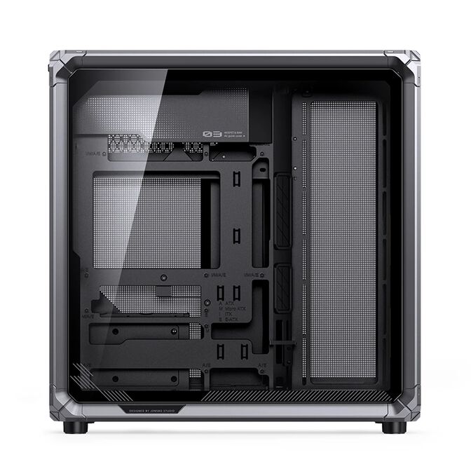 Caja ATX Jonsbo X400 PRO Vidrio Templado Curvo Gris image number 2