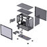 Caja Micro-ATX Jonsbo D32 PRO Vidrio Temperado Negro image number null