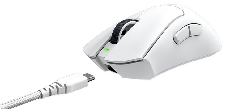 Ratón Razer DeathAdder V3 Pro Wireless Mercury image number 2