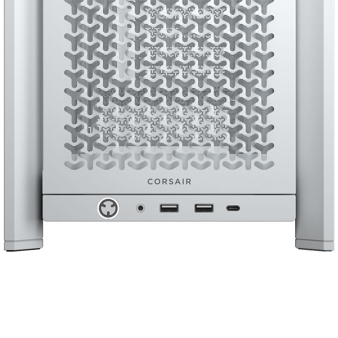 Torre E-ATX Corsair 4000D RS Blanco Cristal Templado image number 8