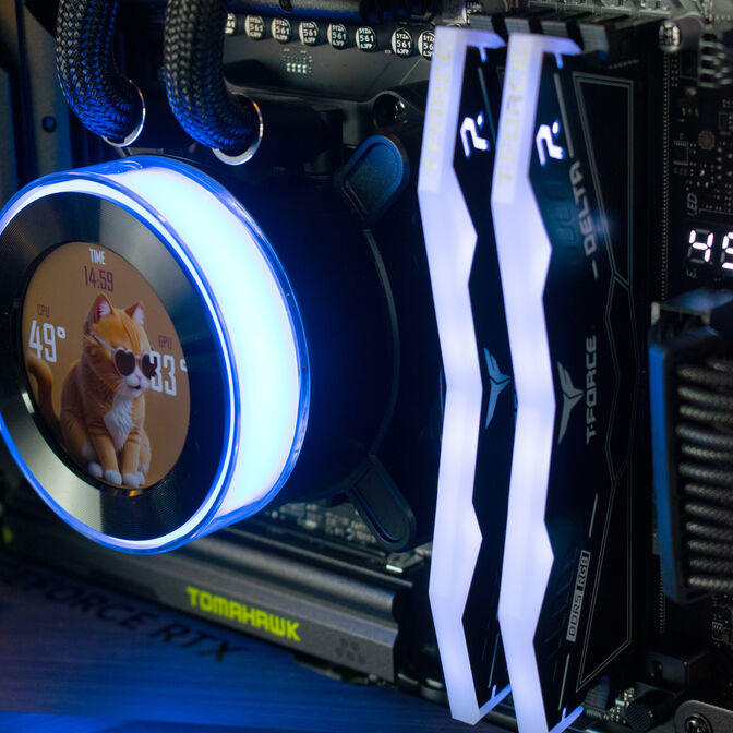 Ordenador King Mod Gamer-PC Lian Li Ryzen 7 9850X3D 64GB DDR5 2TB RTX 5090 WiFi W11 V2 image number 3