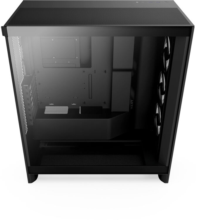 Torre ATX NZXT H7 Flow RGB Negro Vidro Temperado image number 2