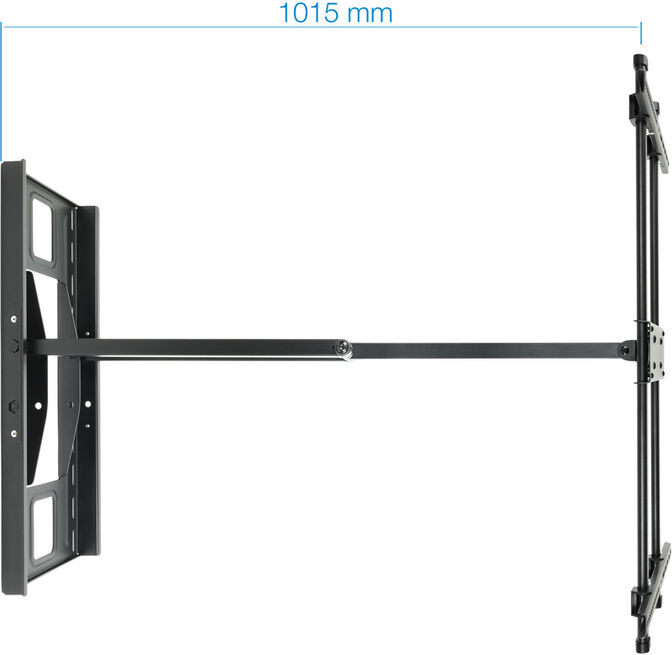 Soporte de Pared Tooq Tilt 43" a 80" Max. 50kg Negro image number 4