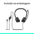 Headset Logitech H390 USB-C Preto image number null