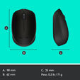 Rat&oacute;n Logitech M171 Wireless Negro image number null
