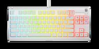 Teclado SteelSeries Apex 3 TKL (US) Blanco