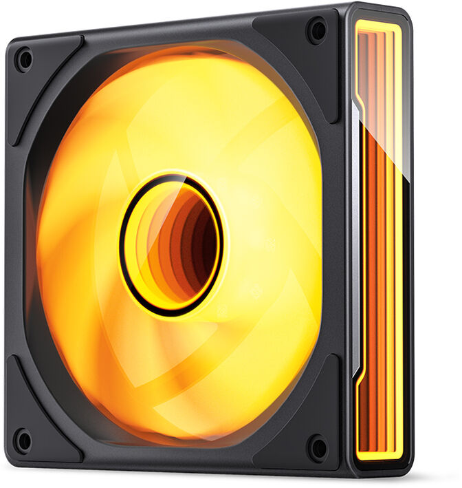 Ventilador Jonsbo ZK-120B ARGB PWM Preto - 120mm (3PACK) image number 1