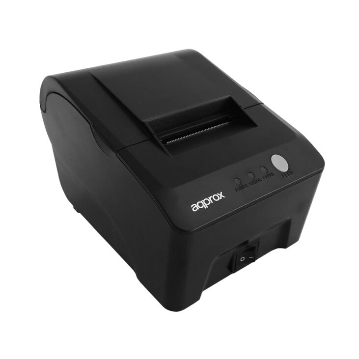 Impresora Térmica Approx APPPOS58MU 203DPI 58MM USB RJ11 Negra image number 2