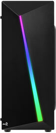 Caja ATX Aerocool Shard RGB Vidrio Templado Negro image number null