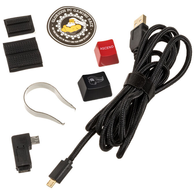 ** B Grade ** Barebone Glorious GMMK Compact RGB (ANSI) image number 7