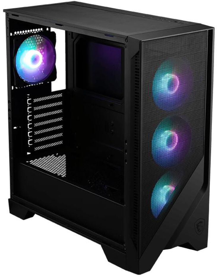 Torre ATX MSI MAG FORGE 320R AIRFLOW ARGB Vidrio Templado Negra image number 1