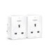 Tomas Inteligente TP-Link Tapo P100 Wi-Fi (2 Pack) image number null