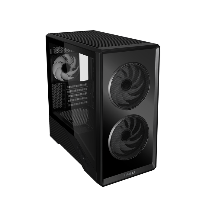 Caja Micro-ATX Lian Li Vector V150 Mini Infinity Negra Vidrio Templado image number 7