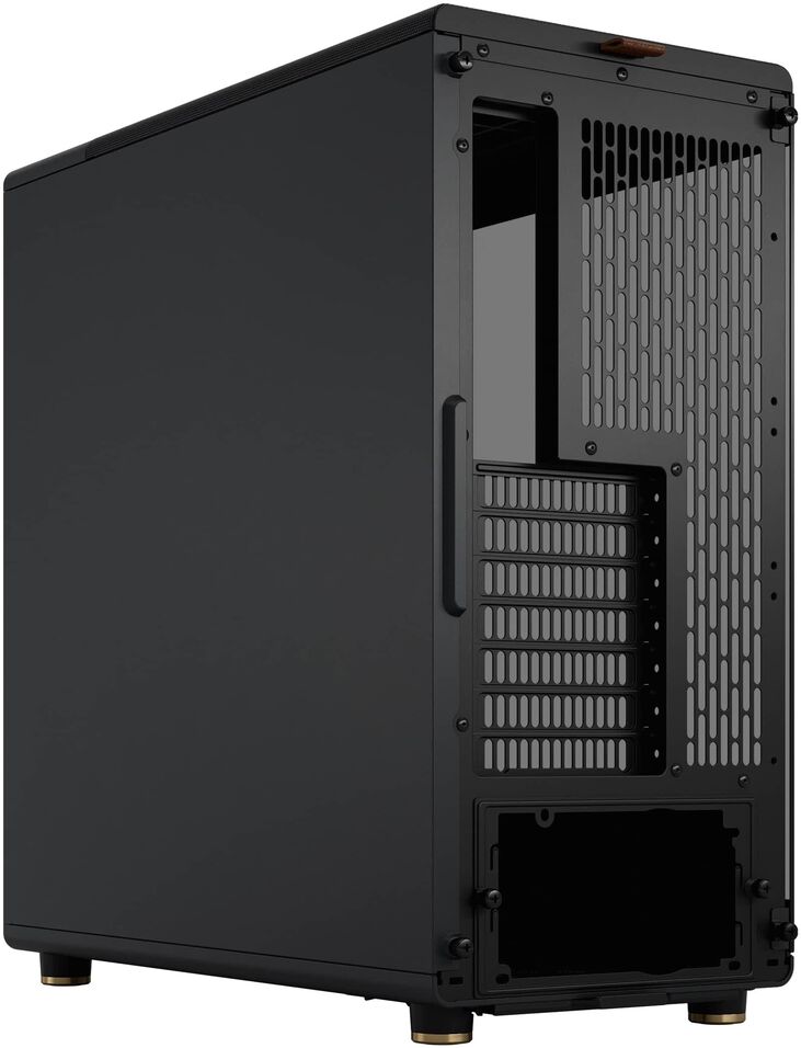 Torre ATX Fractal North Black Carbon Cristal Templado image number 6