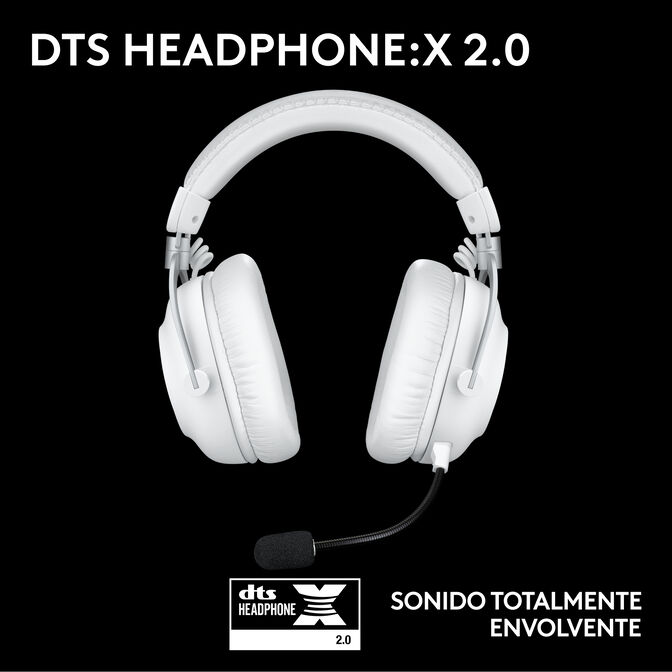 Auriculares Logitech G PRO X 2 Lightspeed Wireless/Bluetooth Blanco image number 10