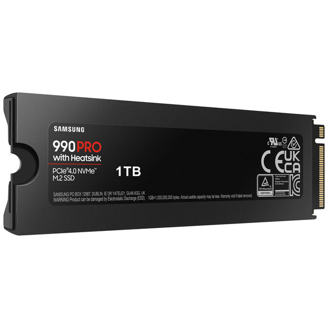 SSD Samsung 990 PRO 1TB Heatsink Gen4 M.2 NVMe (7450/6900MB/s) image number 5