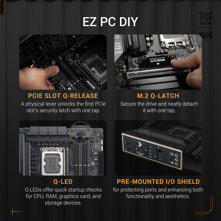 Placa Base Asus TUF B860M-Plus Gaming image number 10