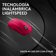 Rat&oacute;n Logitech G PRO X Superlight 2C 44000DPI Lightspeed Wireless Rosa image number null
