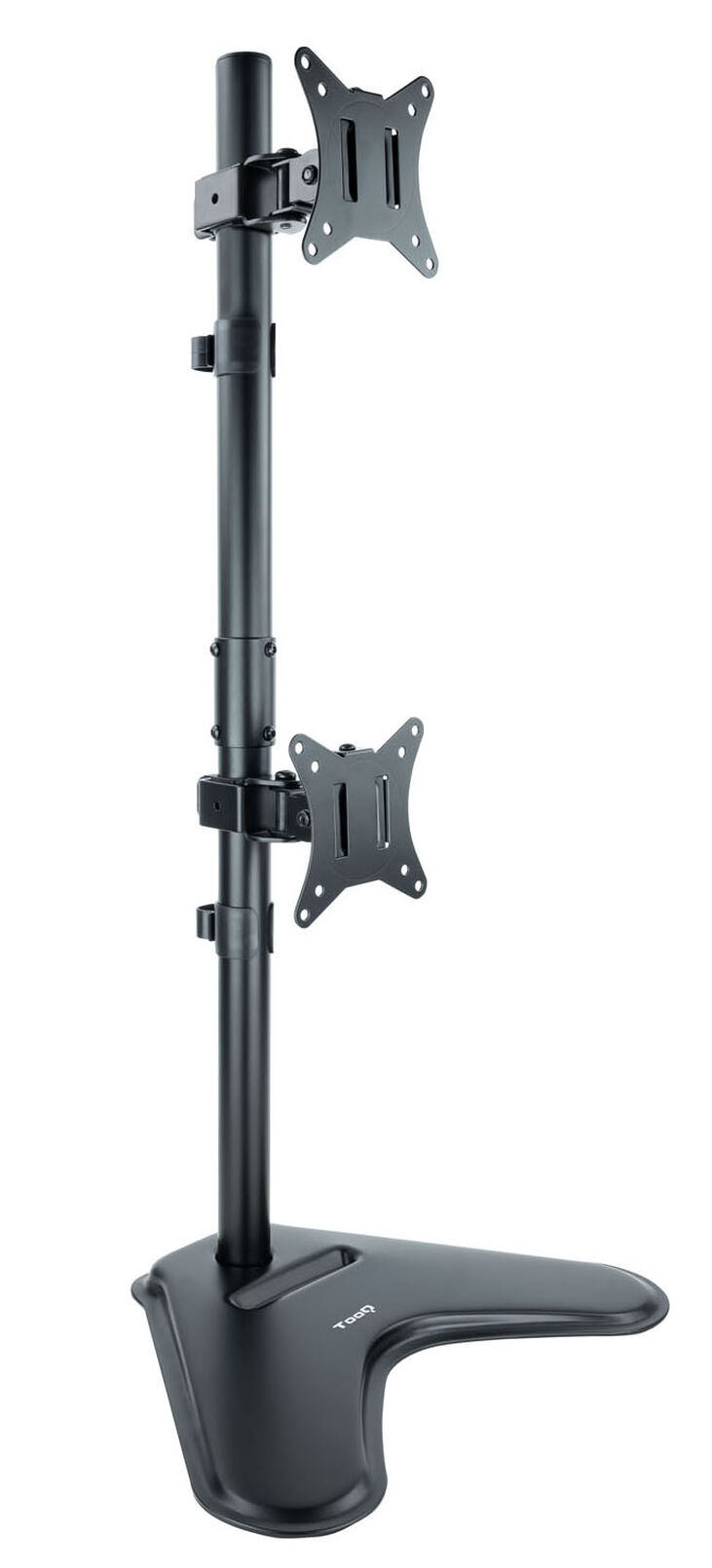 Soporte de Mesa Gaming Tabletop Tooq Doble (Vertical) Tilt e Altura Ajustable 17" a 32" Max. 9kg Negro image number 0