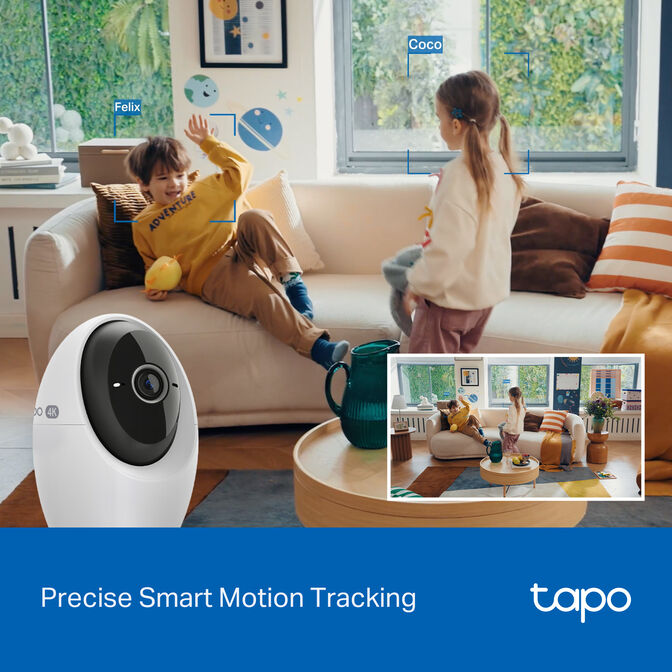 C&aacute;mara de Vigilancia TP-Link Tapo C260 4K Pan/Tilt AI Home Security Wi-Fi image number 9