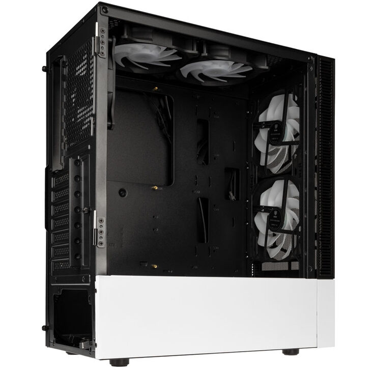 Caja ATX Kolink Observatory MX Mesh ARGB Negro/Blanco image number 2