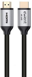 Cable HDMI Premium Ewent HDMI 2.0 Macho/Macho c/Ethernet 4K@60Hz 5 M Negro image number null