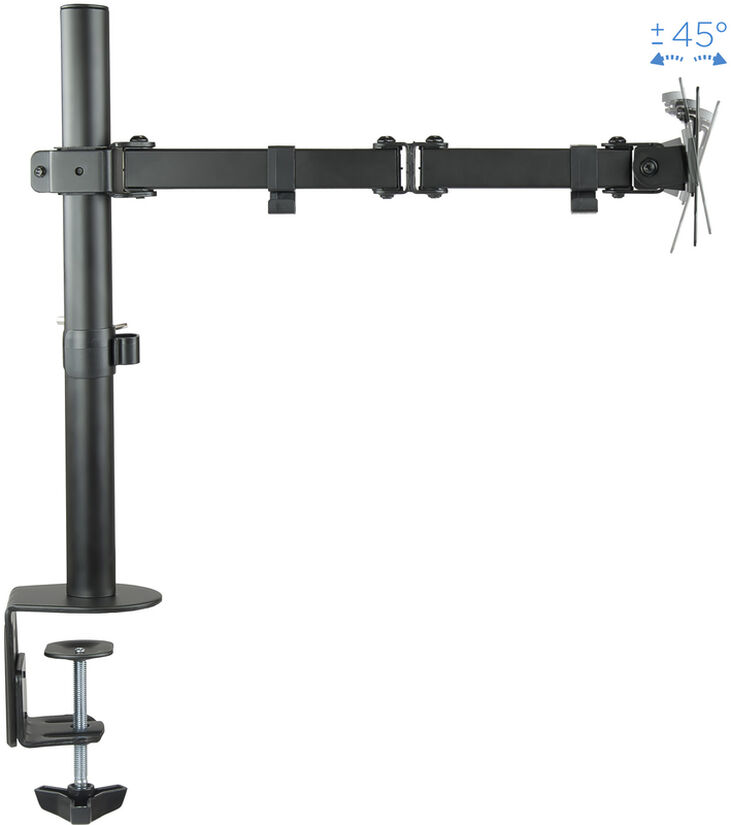 Soporte de Mesa Tooq Tilt e GiRatónrio 13" a 32" Max. 8kg Negro image number 3
