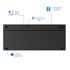 Teclado Ewent EW3120 Ultra-Slim Bluetooth PT Cinza image number null