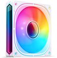 Ventilador Jonsbo FR-505 ARGB PWM Blanco - 120mm image number null
