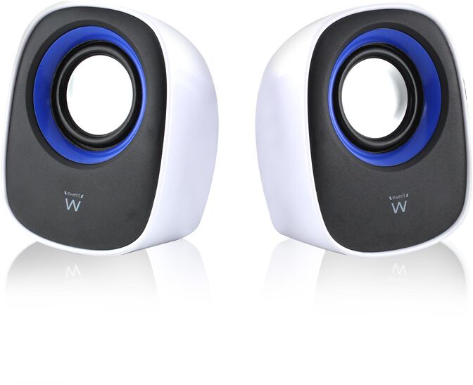 Altavoces Ewent Est&eacute;reo 2.0 5W RMS Blancas image number 0