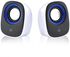 Altavoces Ewent Estéreo 2.0 5W RMS Blancas image number null