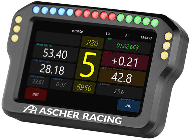 Dashboard 4" Ascher Racing image number 2