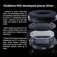 Auriculares FiiO FT1 PRO Hi-Fi Negros image number null