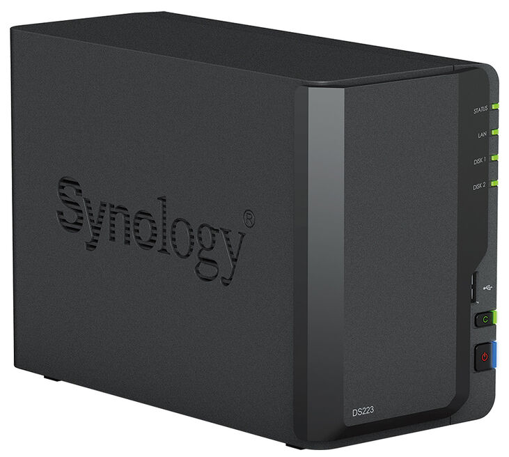 NAS Synology Disk Station DS223 - 2 Baías - 1.7GHz 4-core - 2GB RAM image number 4